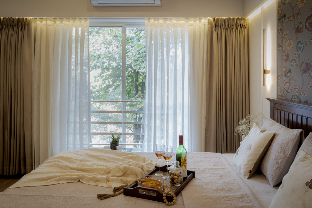 bedroom interior styling